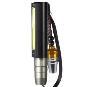Rechargeable Gem Torch 3 Colours With Extra Side Gem Lot Checking 4 Lights Torch  ( 3 Months Warranty )