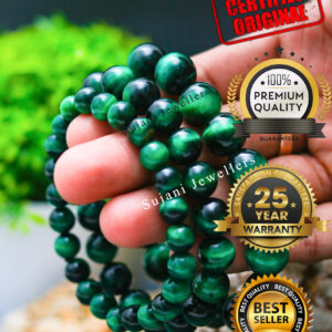 Natural Green Tiger Eye Bracelet - Green Eye Natural All Premium Quality Stones