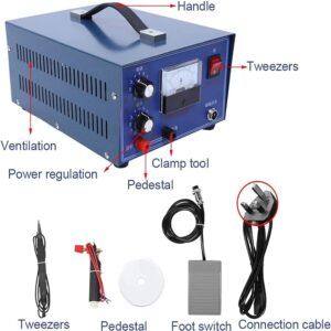 Jewelry equipment Spot Welder Gold Silver Spot Welding Machine No Need Gas Jewelry laser soldering machine 50A / 220V
